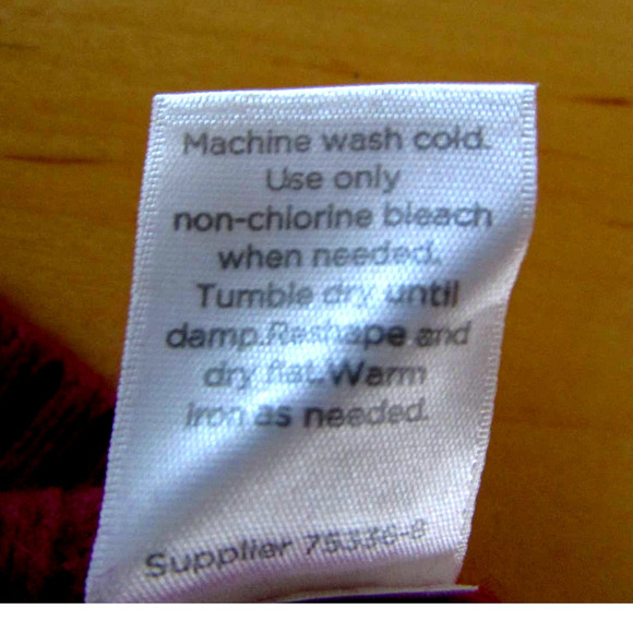 JCP Merino Wool Blend Scoop Neck Cable Sweater - Picture 9 of 10